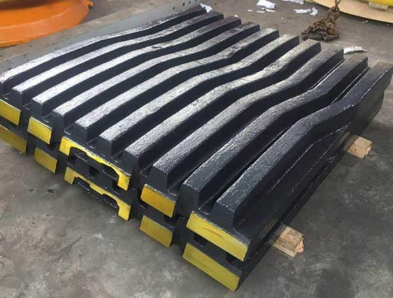 Jaw Plate | Pelat Rahang Crusher Baja Mangan