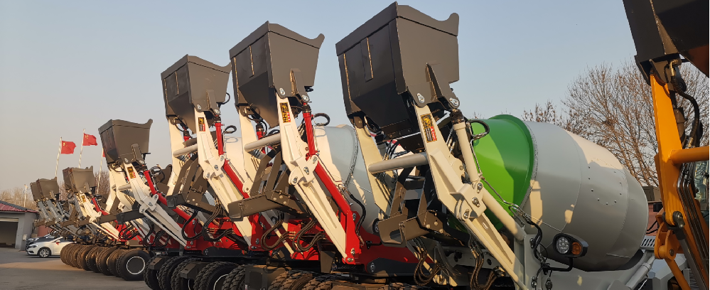 Cara Kerja Truk Mixer Beton Self Loading (Muat Sendiri)