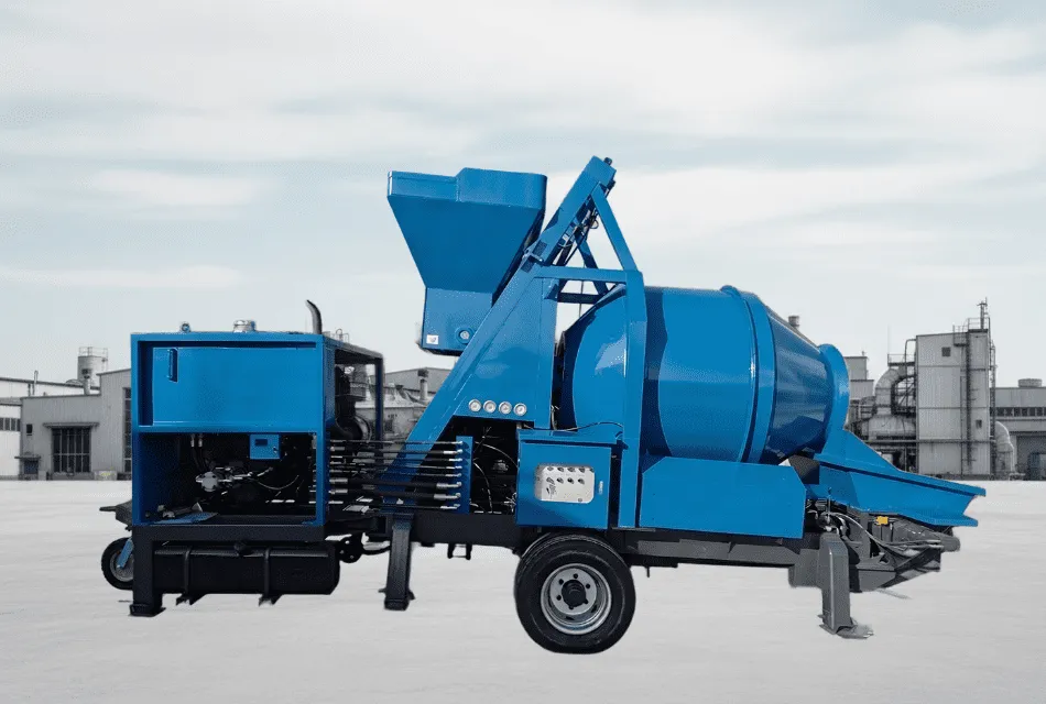 Pompa Mixer Beton Diesel | Mixer Pump Terpadu