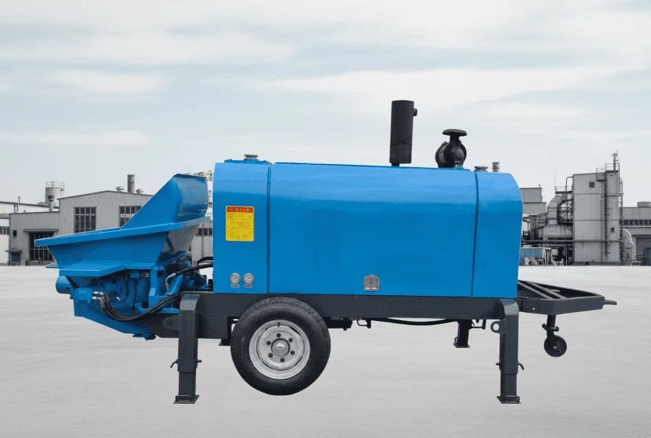 Pompa Beton Elektrik | Electric Concrete Pump