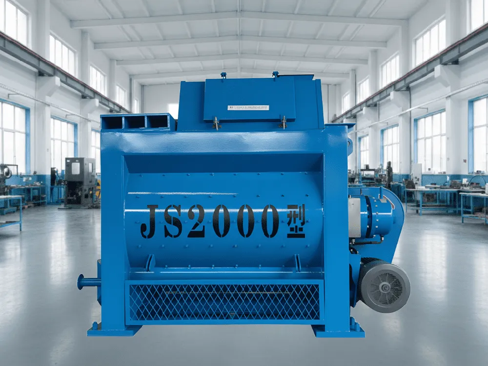 Mixer Beton JS2000 | Molen Beton Twin Shaft