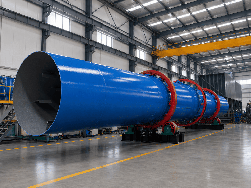 Pengering Drum Tunggal | Single Rotary Dryer - Zhengzhou Sinoma