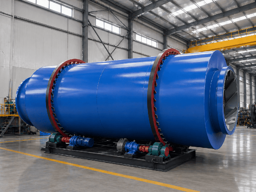Pengering Tiga Drum | Triple-Pass Sand Dryer