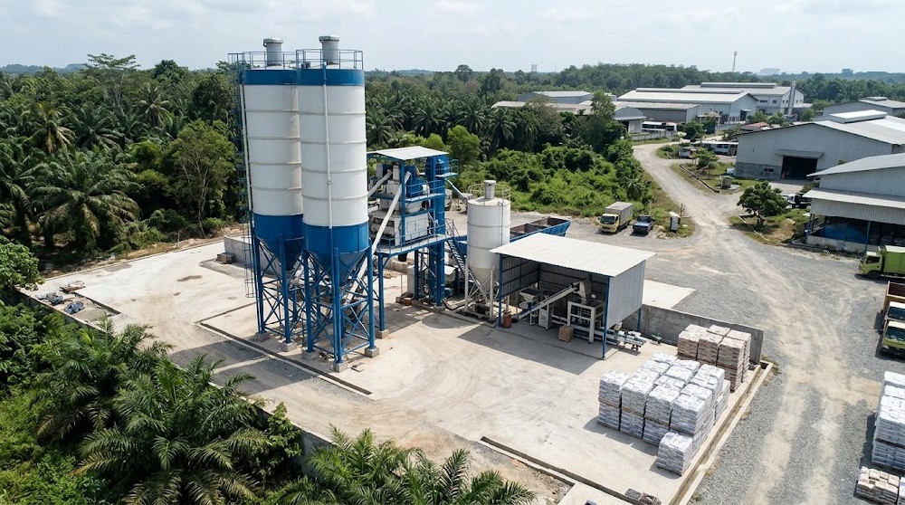 Lini Produksi Perekat Ubin & Dempul 8 TPH Indonesia - Zhengzhou Sinoma Solution