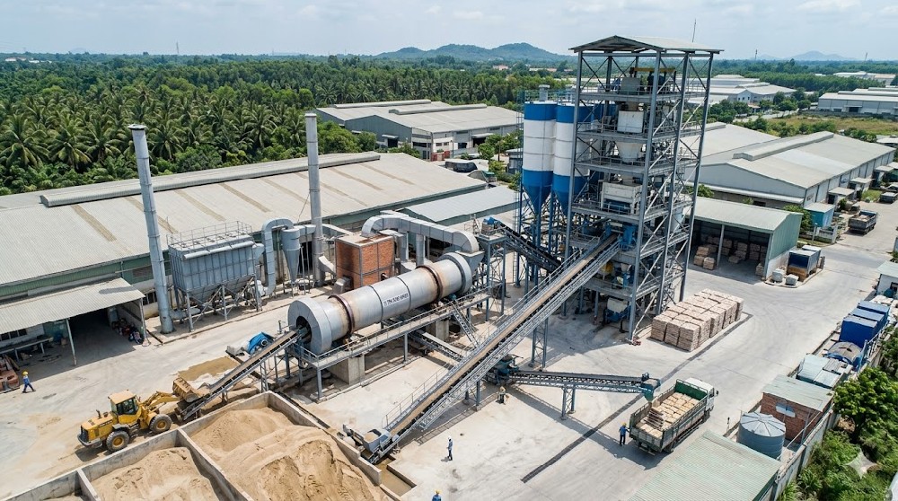 Pengeringan Pasir Sungai 15 TPH – Vietnam - Zhengzhou Sinoma Solution