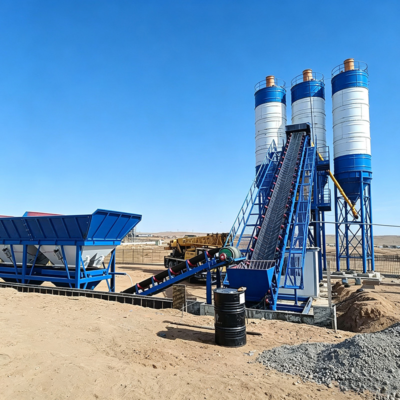 Perakitan Mixer Pabrik Batching