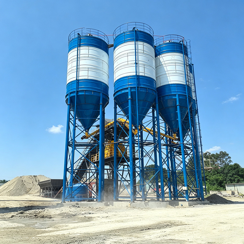 Tumpukan Peralatan Batching Beton