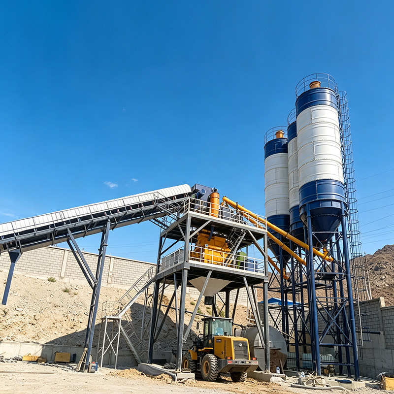 Penyimpanan Komponen Pabrik Beton